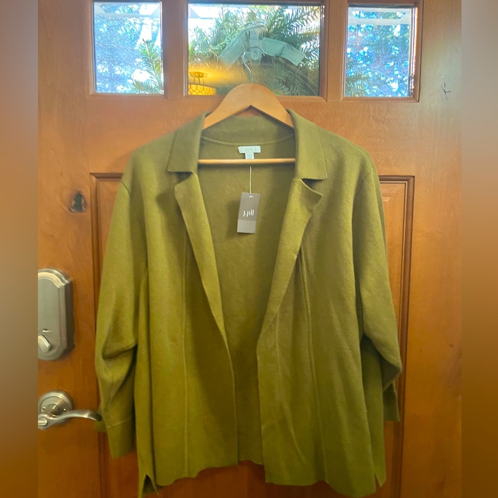 NWT Sweater Jacket/Blazer. JJill.